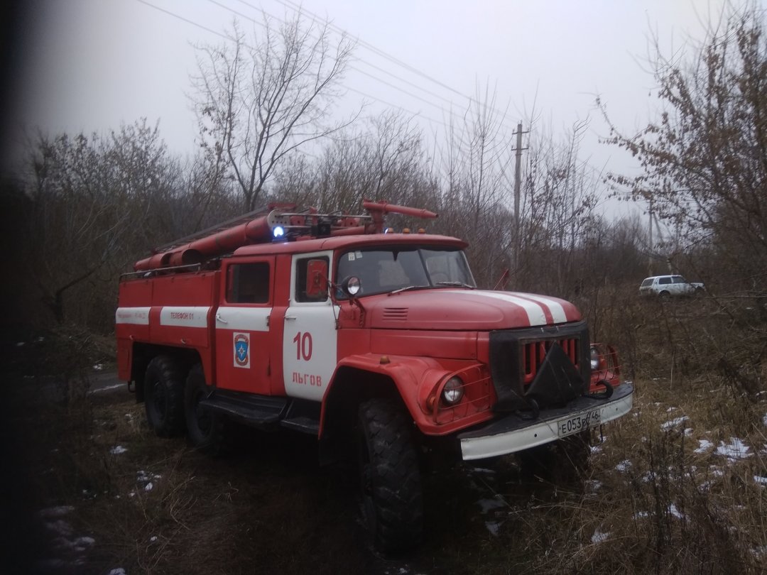 Пожар в г. Льгове  Курской области ликвидирован